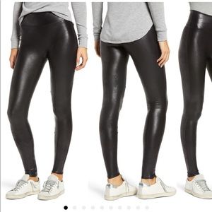 Spanx Faux Leather Leggings